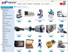 Tablet Screenshot of catertools.com